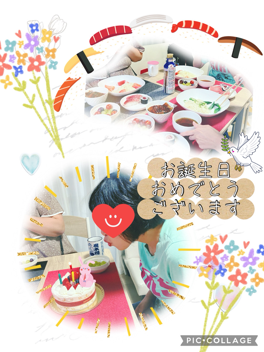 🎂誕生日ホームパーティー🎂
