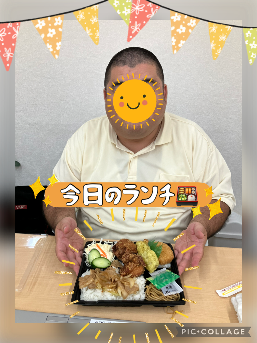 職員ランチ🍱